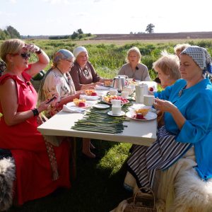 Īstās latvju saimnieces Sandra Icaka