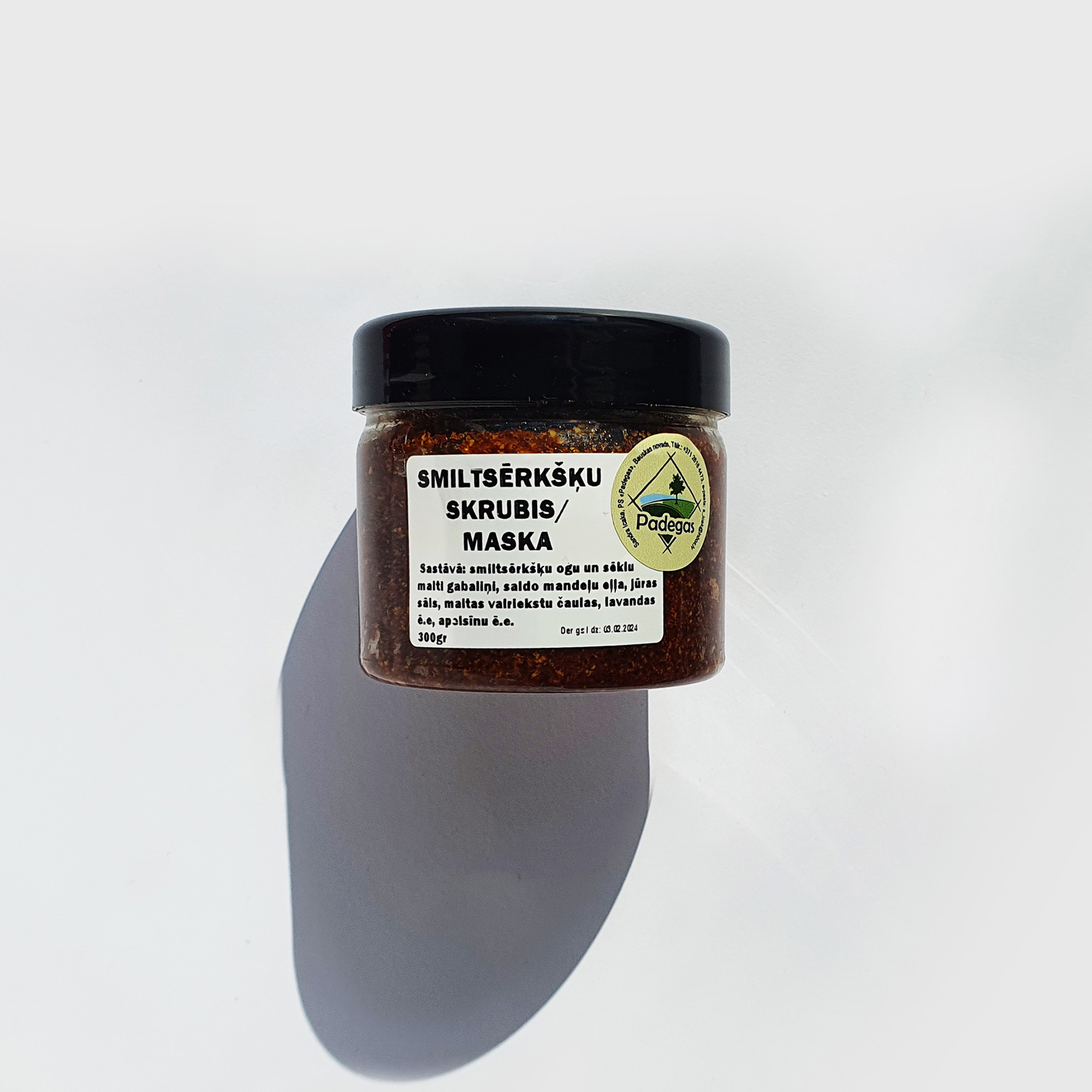 Smiltsērkšķu skrubis/maska
